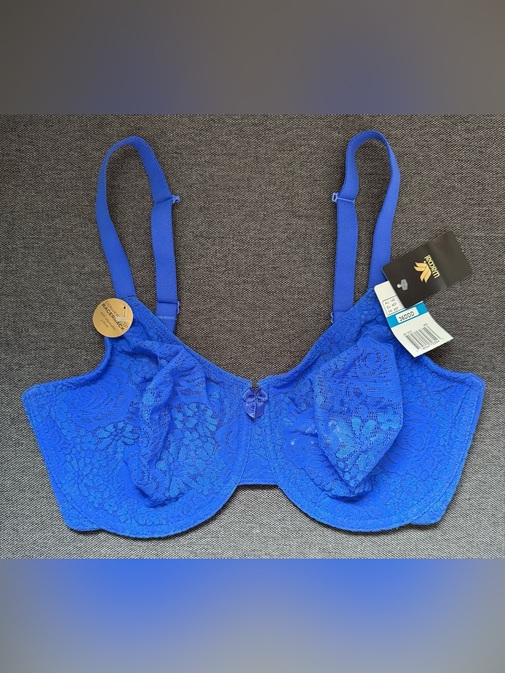 Wacoal Cobalt Lace Full Coverage Underwire Bra - Picture 2 of 6